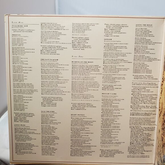 Dan Fogelberg Phoenix Vinyl LP Full Moon Epic Records FE 35634 1979 Gatefold - Picture 3 of 8